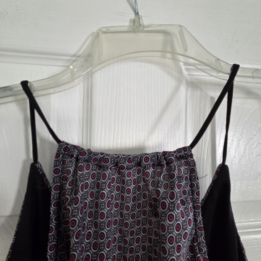A. Byer Purple Medium Printed Floral-Hem Cami - Picture 5 of 7
